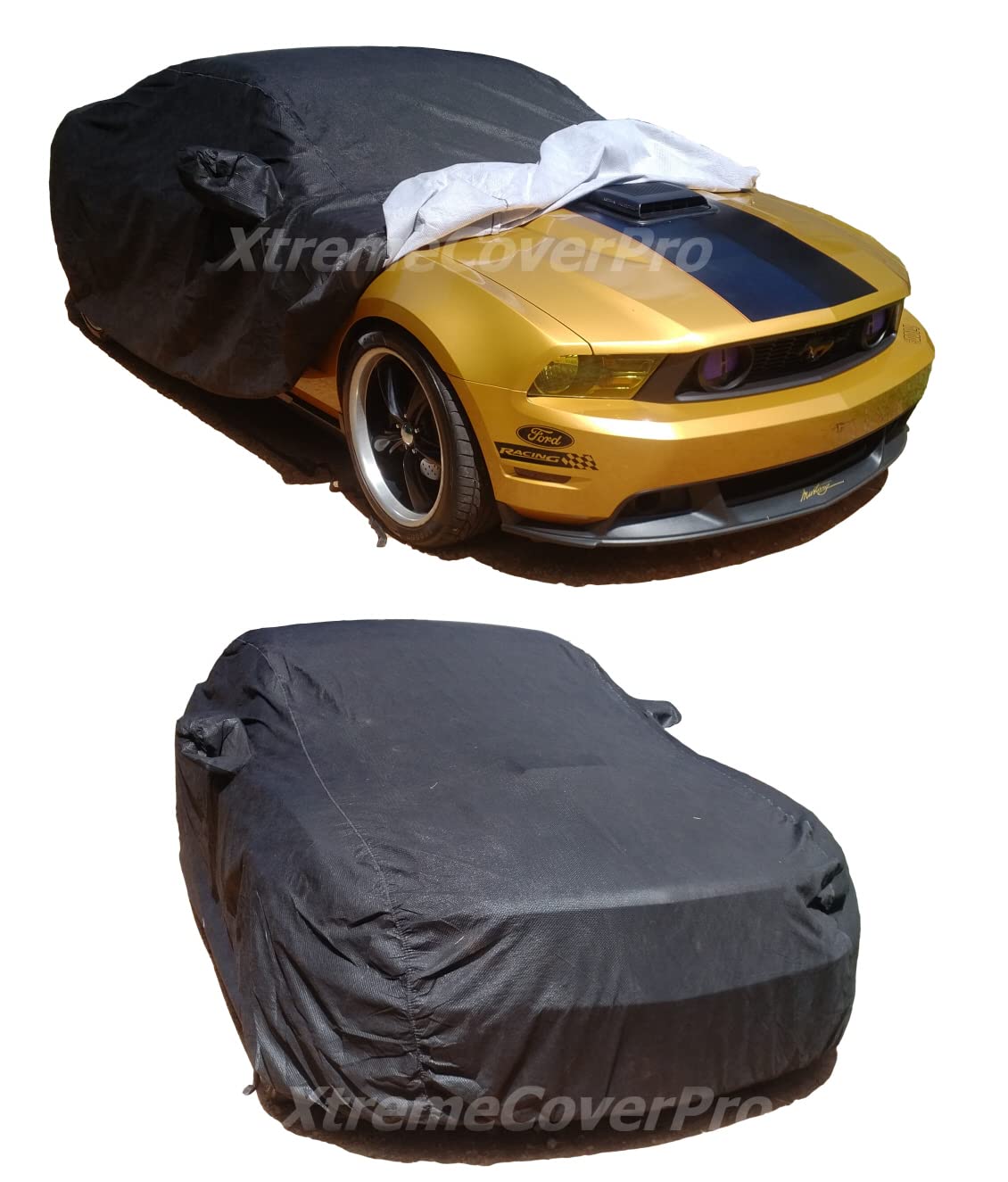 Car Cover Fits 2005 2006 2007 2008 2009 2010 2011 2012 2013 2014 Ford Mustang XTREMECOVERPRO PRO Series Black