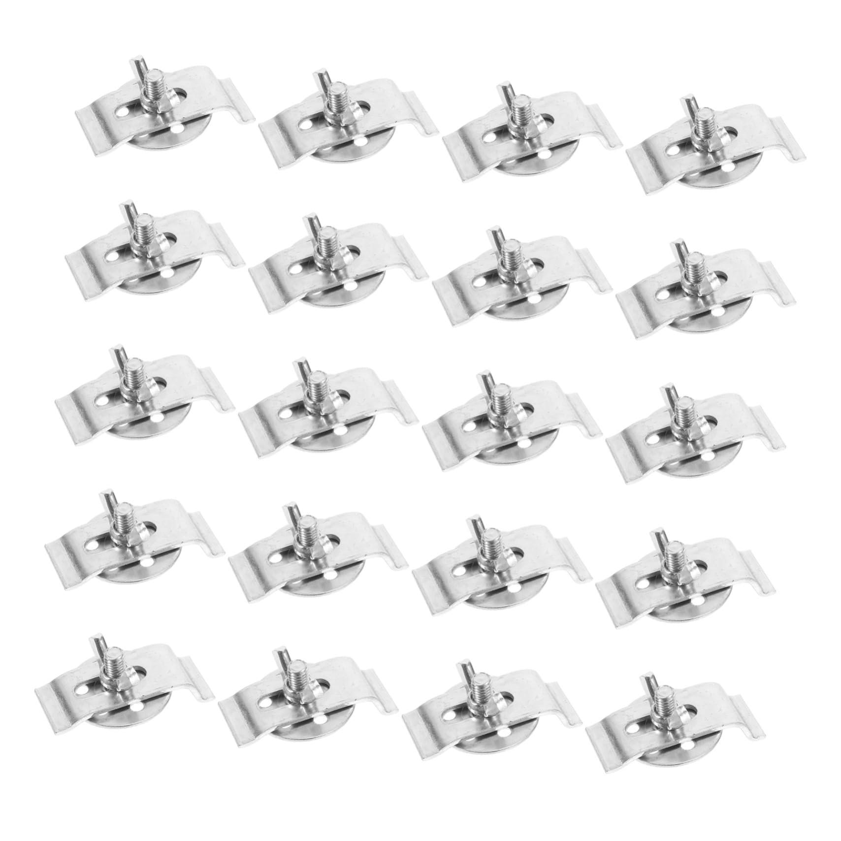 30 Sets Montagehalterung Befestigungsclips Unterbeckenhalterung Für Waschtisch Spüle Unterbauhalterung Unterbauspüle Befestigungsklammern Spüle Unterbauclips