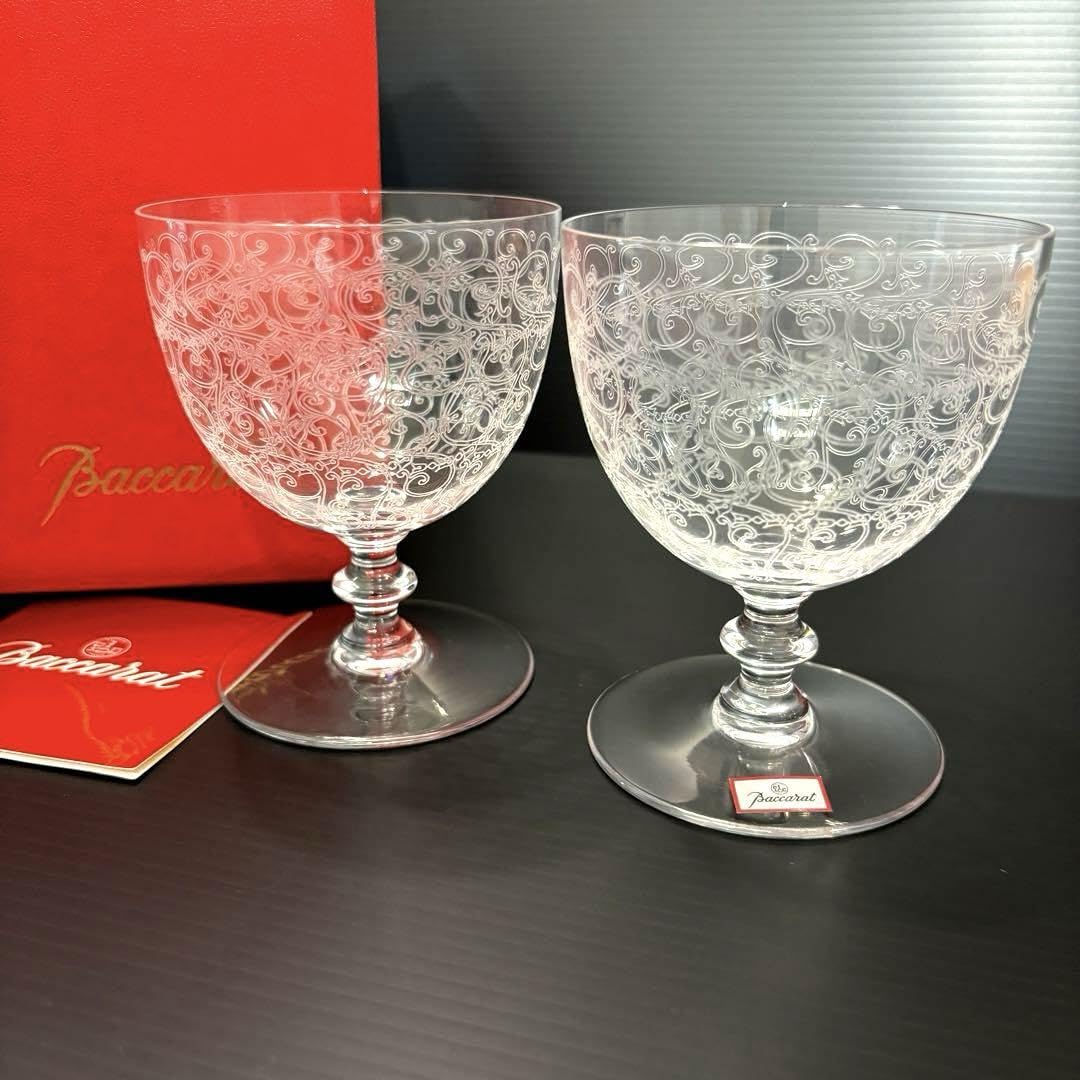 Amazon.co.jp: Baccarat バカラ ローハン ペア ワイングラス き 