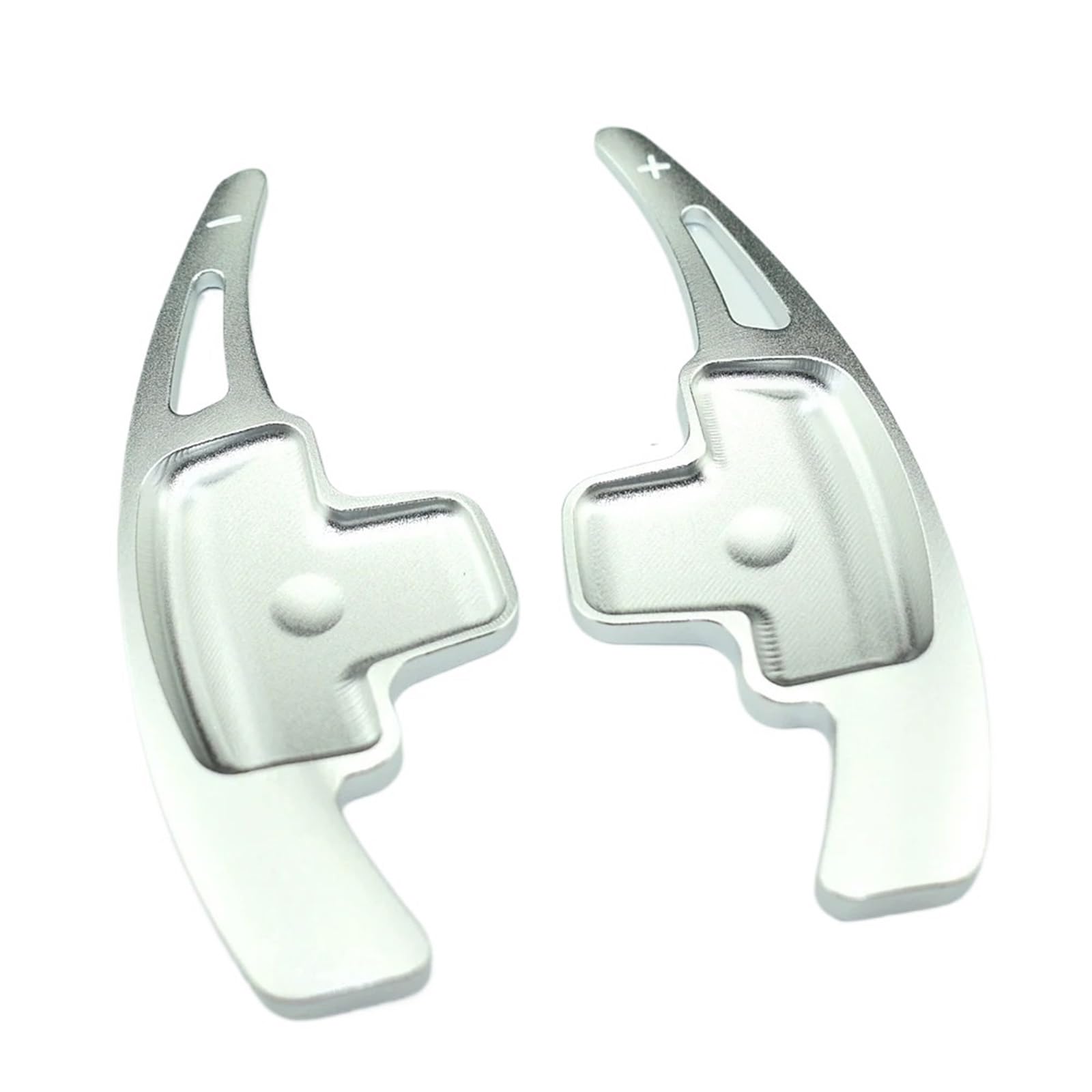 Yakisa Silver Paddles Shift For Benz E Class W204 W212 Glk For Cla For Gla Aluminum Alloy Steering Wheel Shift Paddle Extension Shifters Paddle Shifter(Silver)