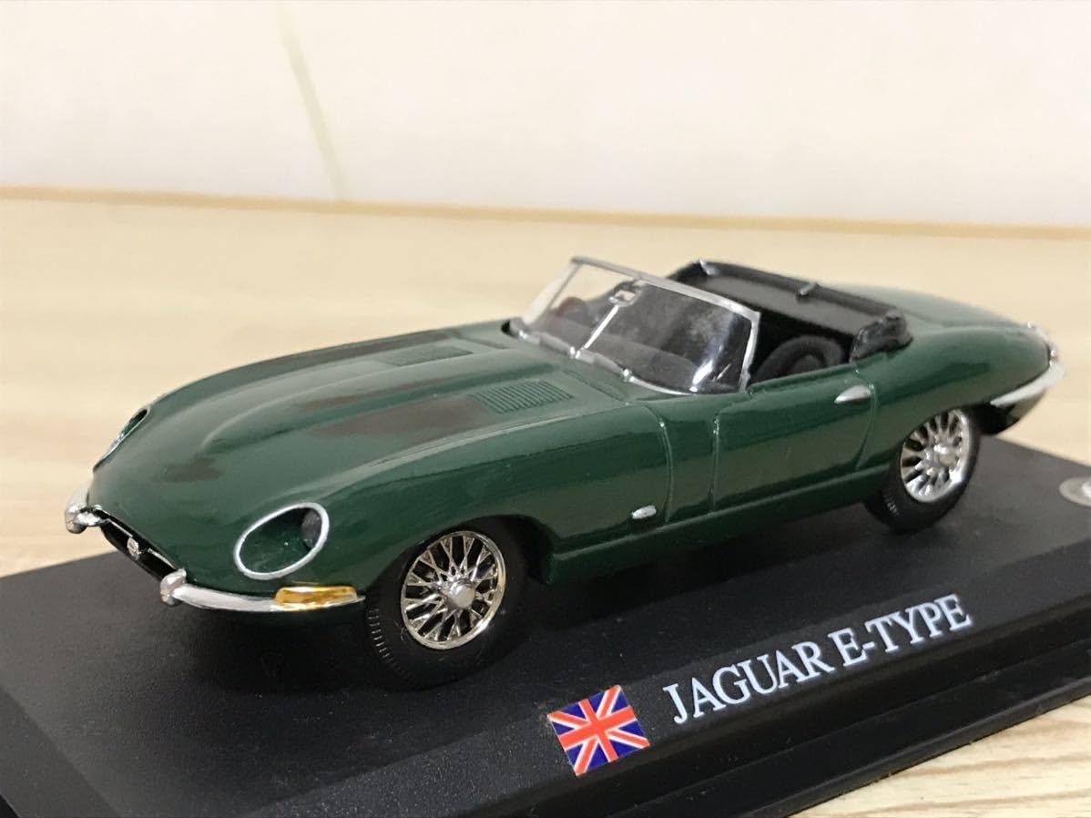 Amazon.co.jp: 1/43 Jaguar E-Type Classic Car Mini Car JAGUAR