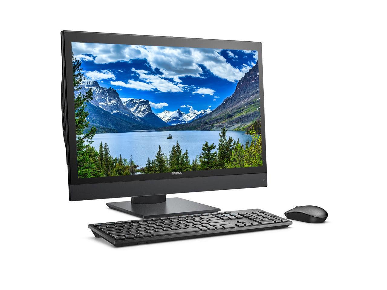 Dell OptiPlex 5250 Ordinateur de bureau tout-en-un avec écran de 21,5 ", Intel Pentium Gold G4560, 8 Go de RAM, SSD 256 Go, clavier QWERTY américain, WiFi, Bluetooth, Windows 11 Pro (reconditionné)