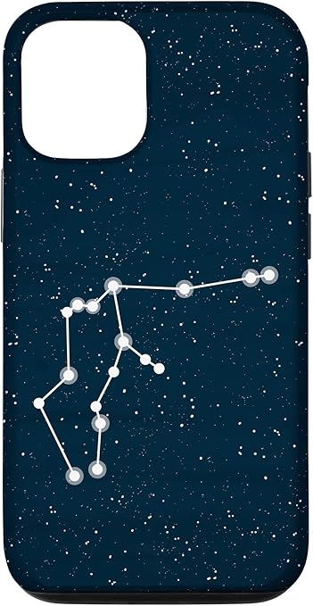 iPhone 12/12 Pro Aquarius Star Sign Constellation Zodiac Design Case