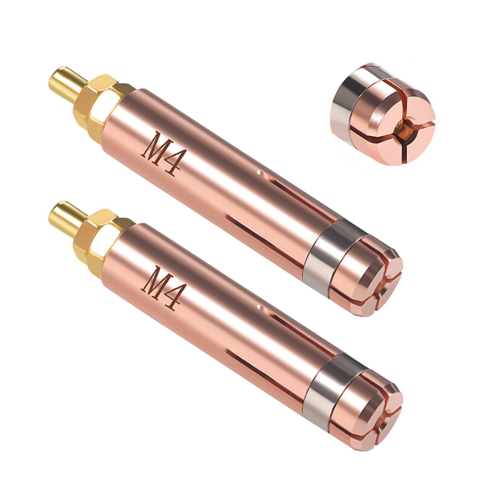 Buxuaaaa D Premium Studs Welding Chucks Copper Wedges Collet Chucks Welding Torch Equipment Torch Collet