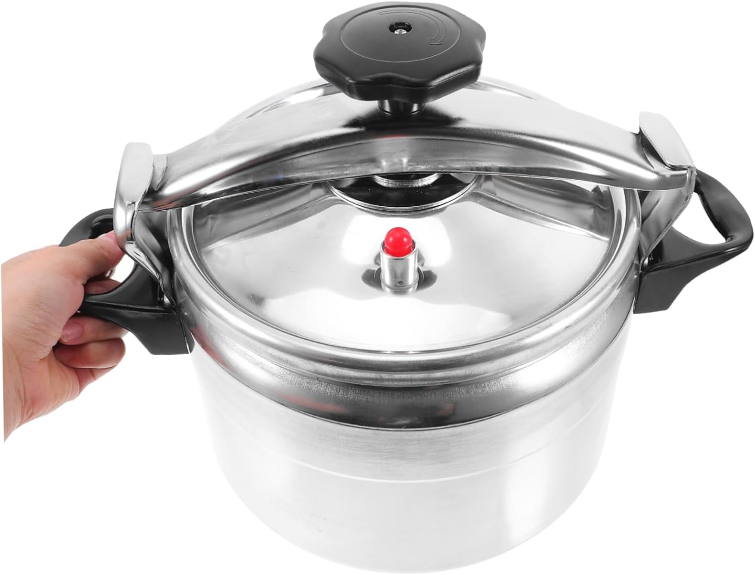 Futura Pressure Cooker Large Cooking Pot Lid Pressure Pot for Canning Sturdy Aluminum