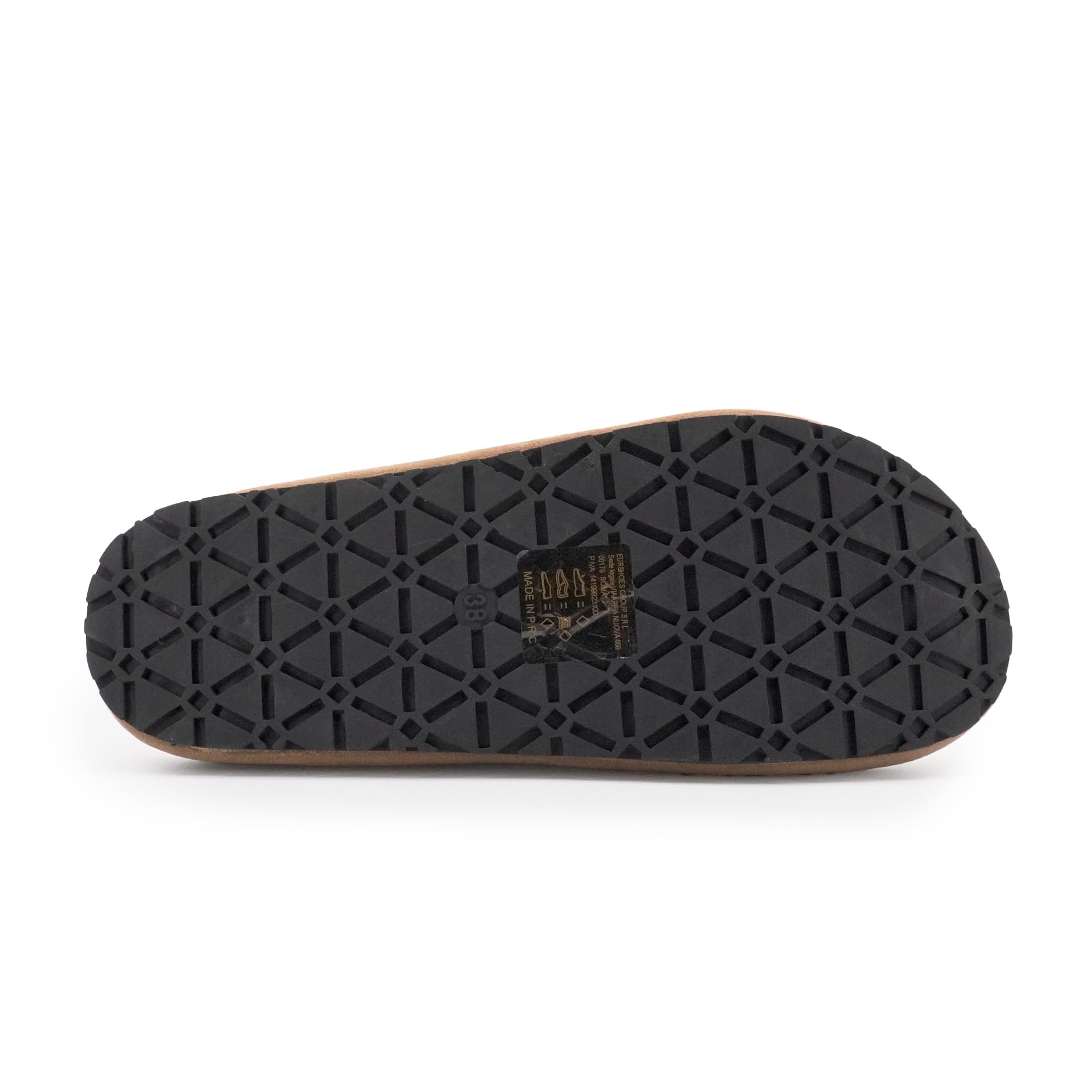 JOMIX Sabot Donna Eco-Pelle Scamosciata Zoccoli Comodi e Traspiranti Punta Chiusa Pantofole Casual Casa Sughero per Tutto Il Giorno
