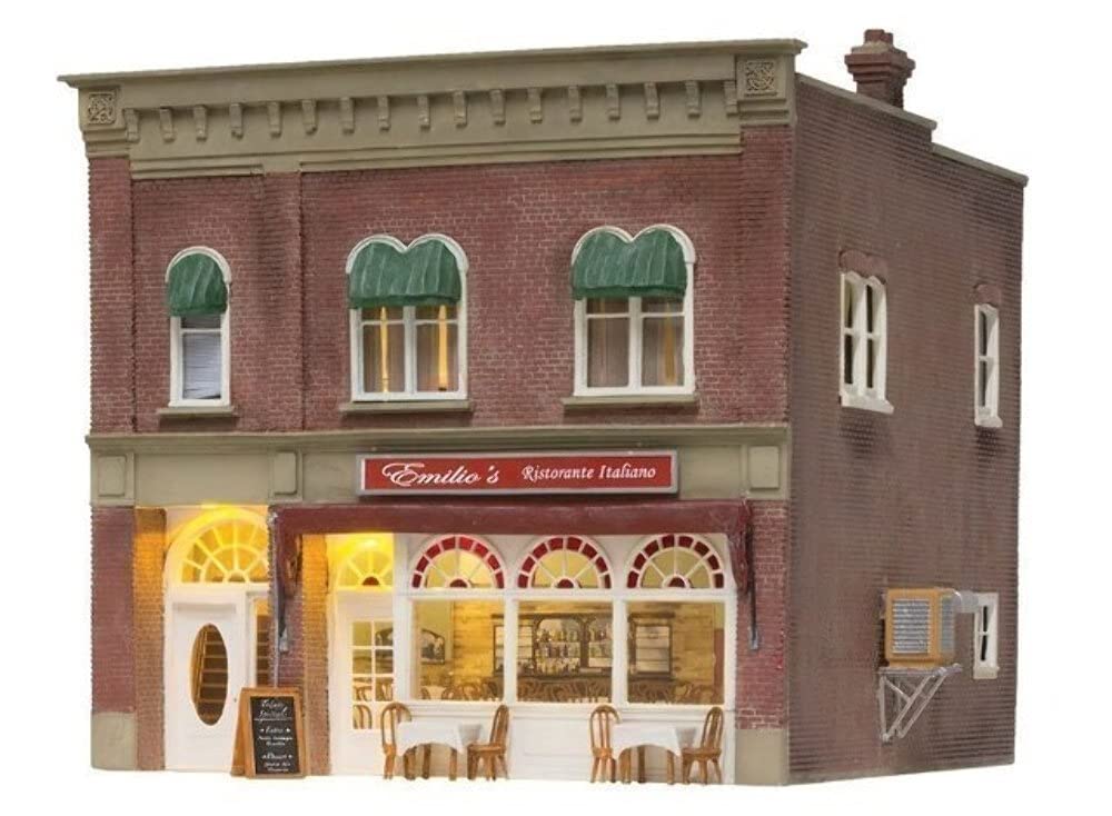 Woodland Scenics Emilio's Italian Restaurant - HO Scale