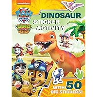 Paw Patrol Dinosaur Sticker Activity: A ROARSOME illustrated sticker book from the hit PAW Patrol Dino Rescue series for children aged 3, 4, 5