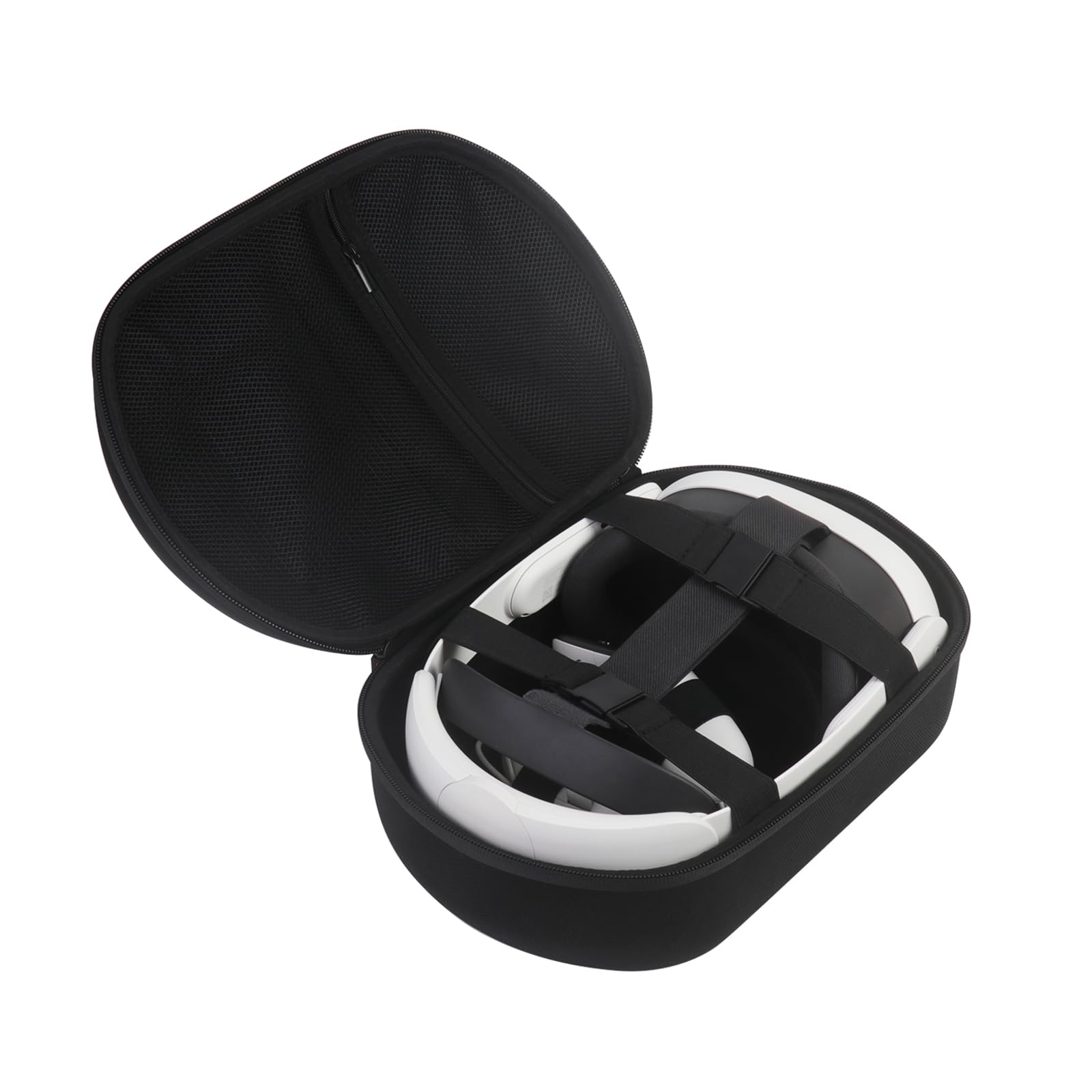 JSVER Custodia per Meta Quest Borsa da Trasporto per Quest 3/per Quest 3S/per Quest 2/Vision Pro Adatta per Viaggi e Archiviazione Domestica, Custodia Rigida per Quest 3/2