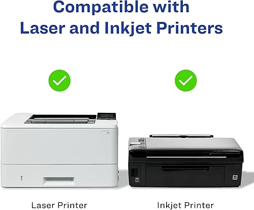 Miniatura 7 de Avery Matte White Removable Round Labels with Sure Feed Technology, Print-to-The-Edge, 1.75" Diameter, 300 Removable Labels, LaserInkjet Printable