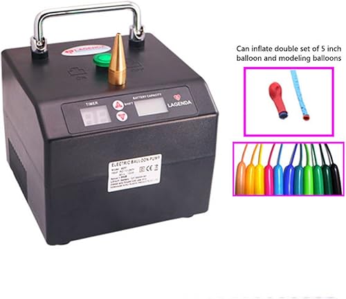 Miniatura 3 de Lagenda Bomba Eléctrica Portátil para Globos Inflador Automático Profesional de Globos para Modelado Bomba Sopladora Eléctrica para Globos con