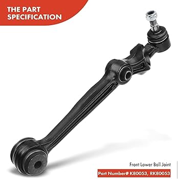 Amazon.com: A-Premium 2 x Front Lower Control Arm, with Ball