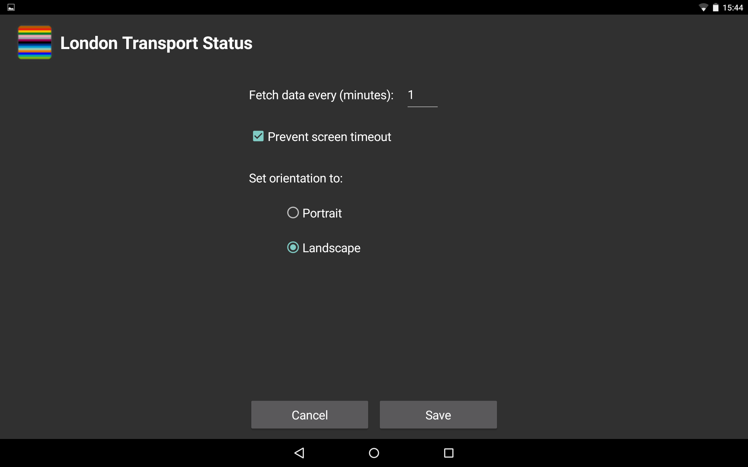 London Transport Status - App on Amazon Appstore