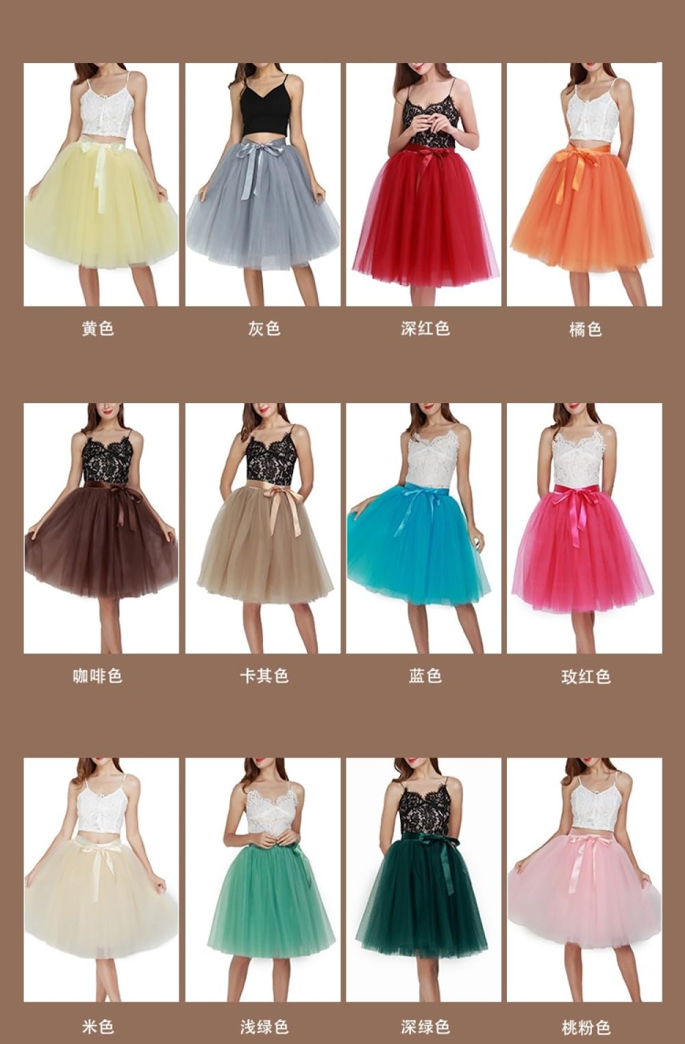 Hellgrauer Tüll-Midirock Für Damen, Knielanger Tutu-Rock, Eleganter Faltenrock Mit Satingürtel, Dating, Hochzeit, Abschlussball, Karneval, Party, Netzrock Für Damen Und Mädchen
