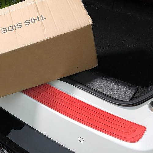 Miniatura 4 de Protector de parachoques trasero de automóvil, antiarañazos, antideslizante, para la entrada de la puerta del maletero, tira de protección de