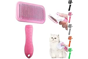 Pink Cat Grooming Brush: Your Furry Friend's Ultimate Grooming Essential