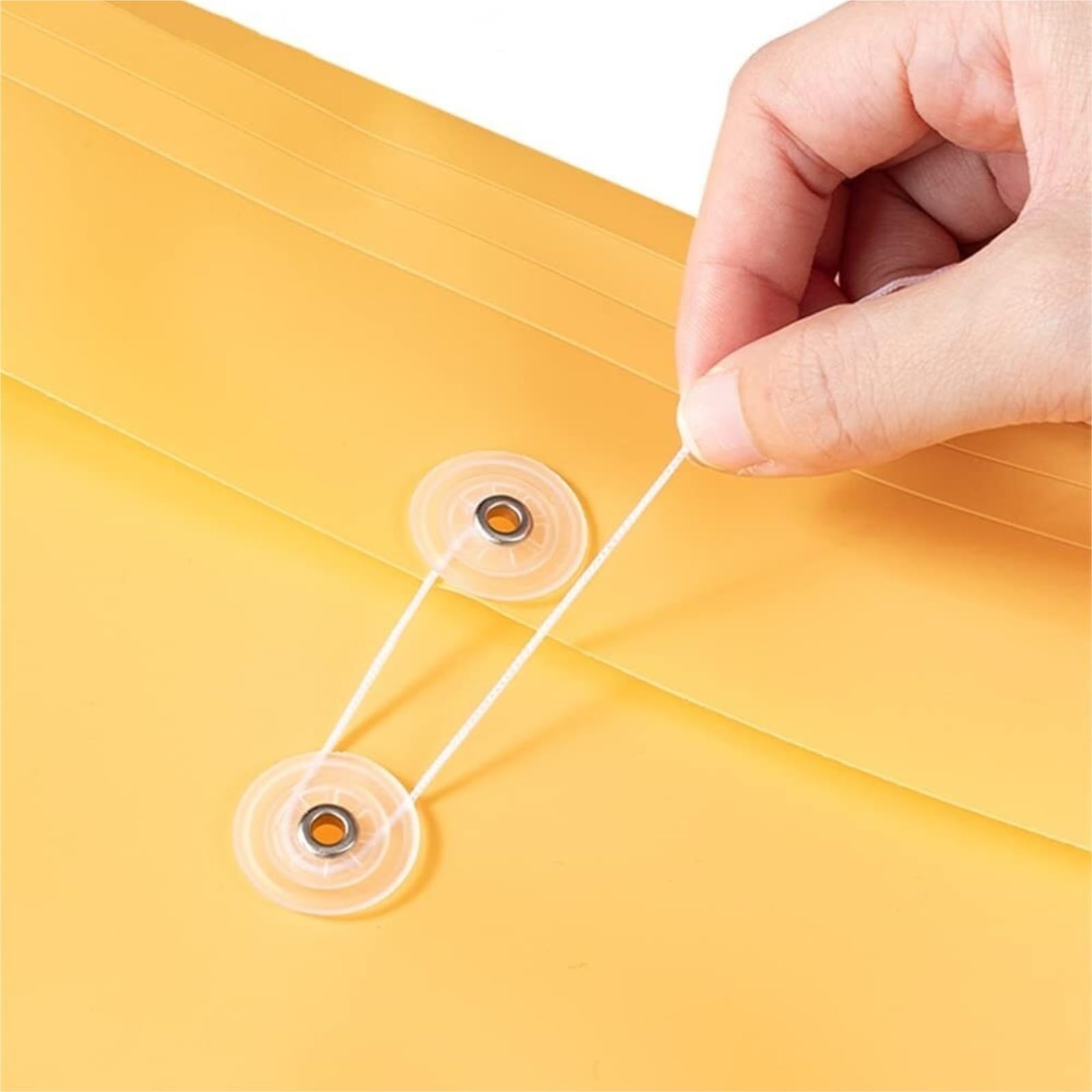 Buste da 10 pezzi con chiusura a bottone cartella | Cartella documenti for l'ufficio scolastico a casa