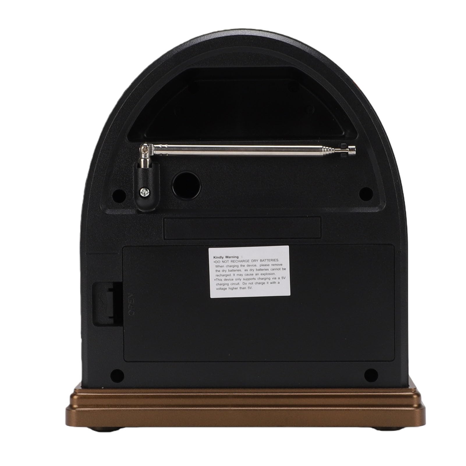 Luocute Radio Portátil Vintage, Receptor Am FM SW con Bluetooth y Estéreo, para Hogar y Viajes (Oscuro)