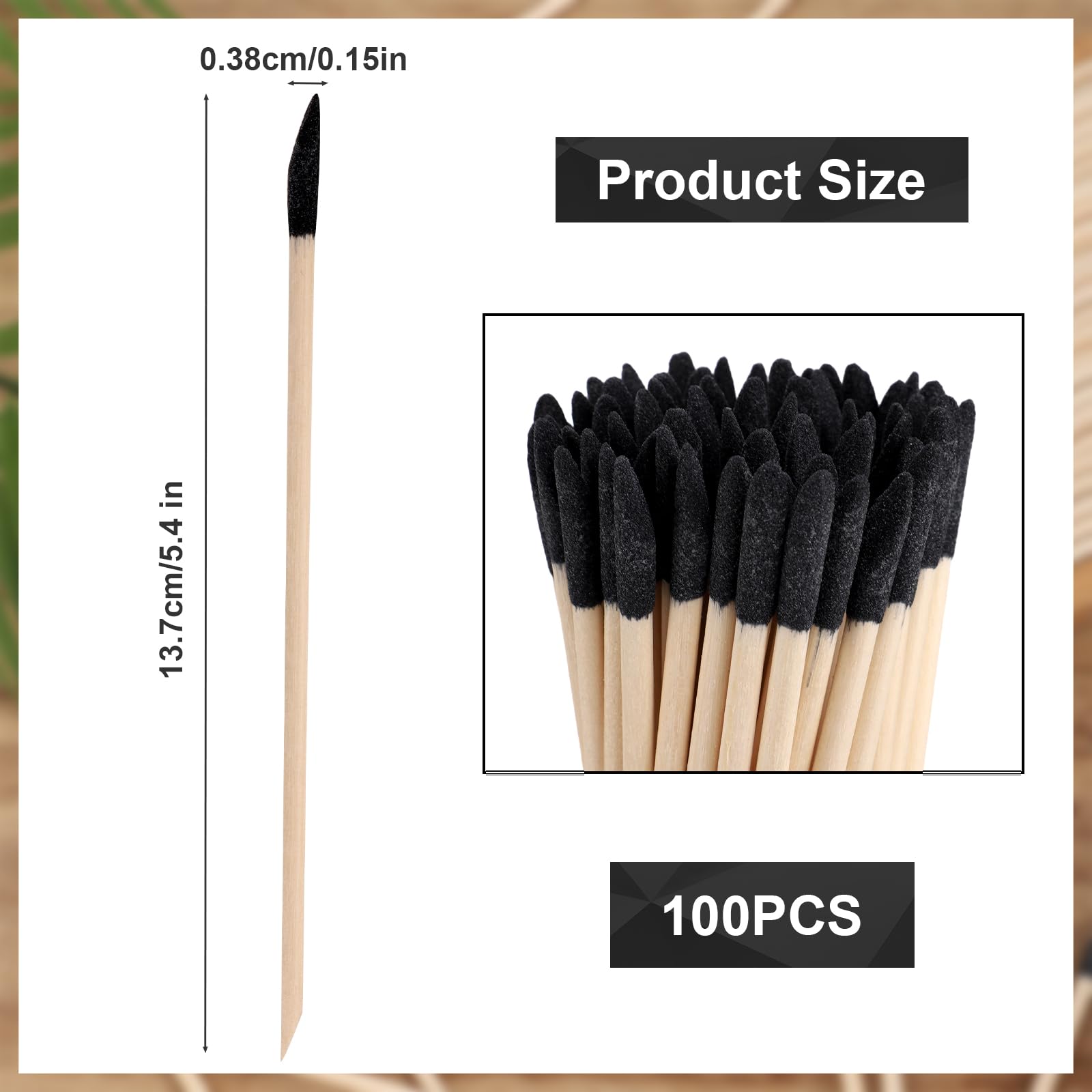 100pz Bastoncini Abrasivi Smussati, Dettagli Fini Strumenti per Levigare Legno per Lavorazione Legno Modelli Plastica Grana 280 Bastoncini Lucidanti per Unghie Artigianato Creazione Gioielli