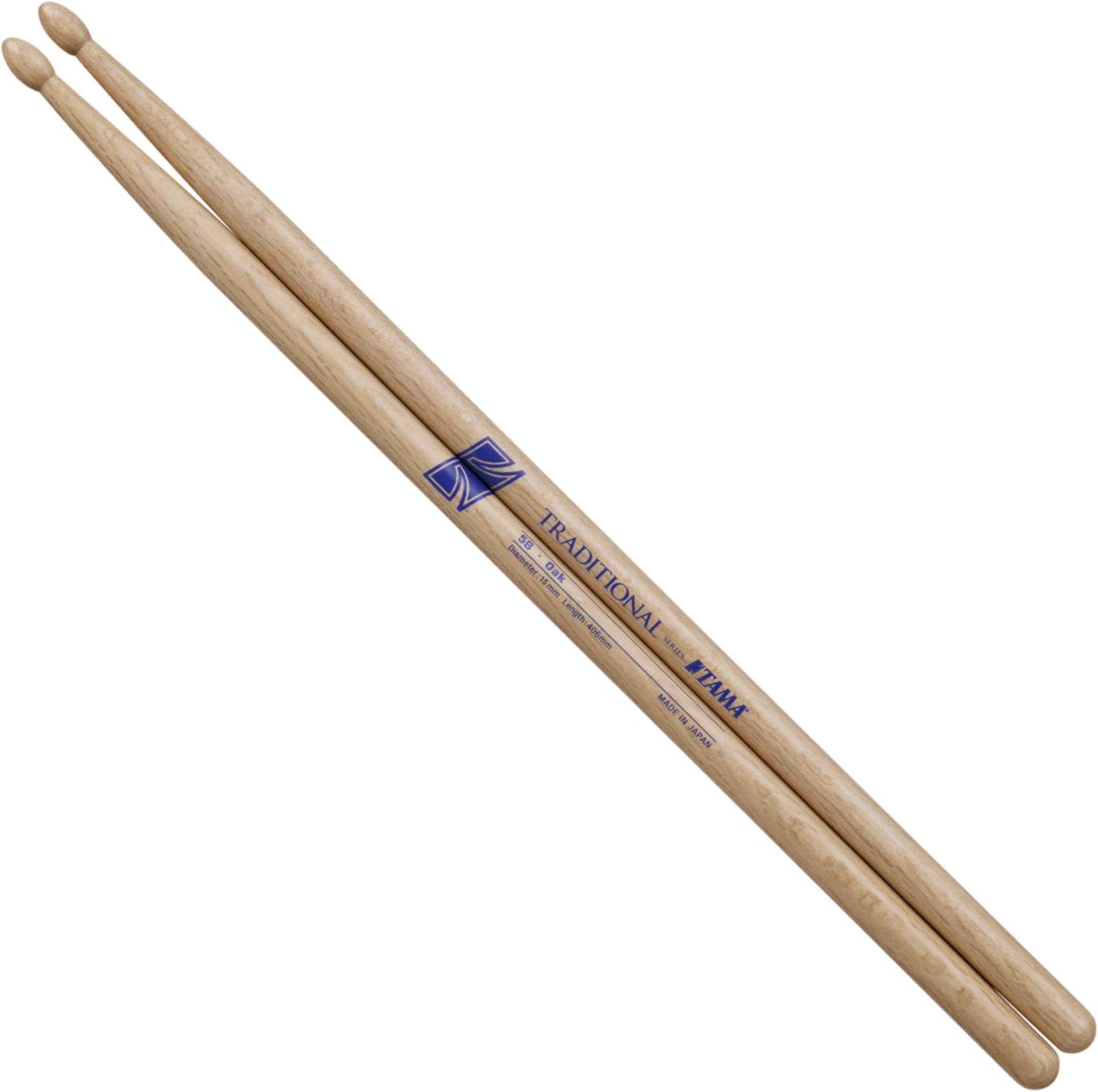 Japanese Oak 5B Drum Sticks