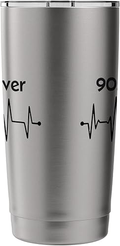 Miniatura 2 de 90s Survivor Retro Nostalgia Funny Vintage Throwback Stainless Steel Insulated Tumbler
