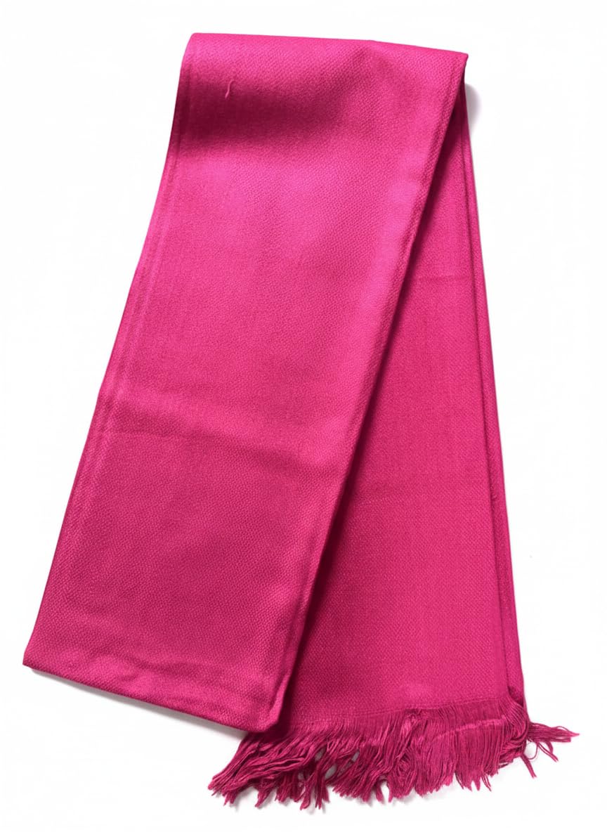 Women stole scarf pink. Colour textile cotton heavy gsm fabric women wear XL -size Gurantted stole mid size stole all season wear-image-24