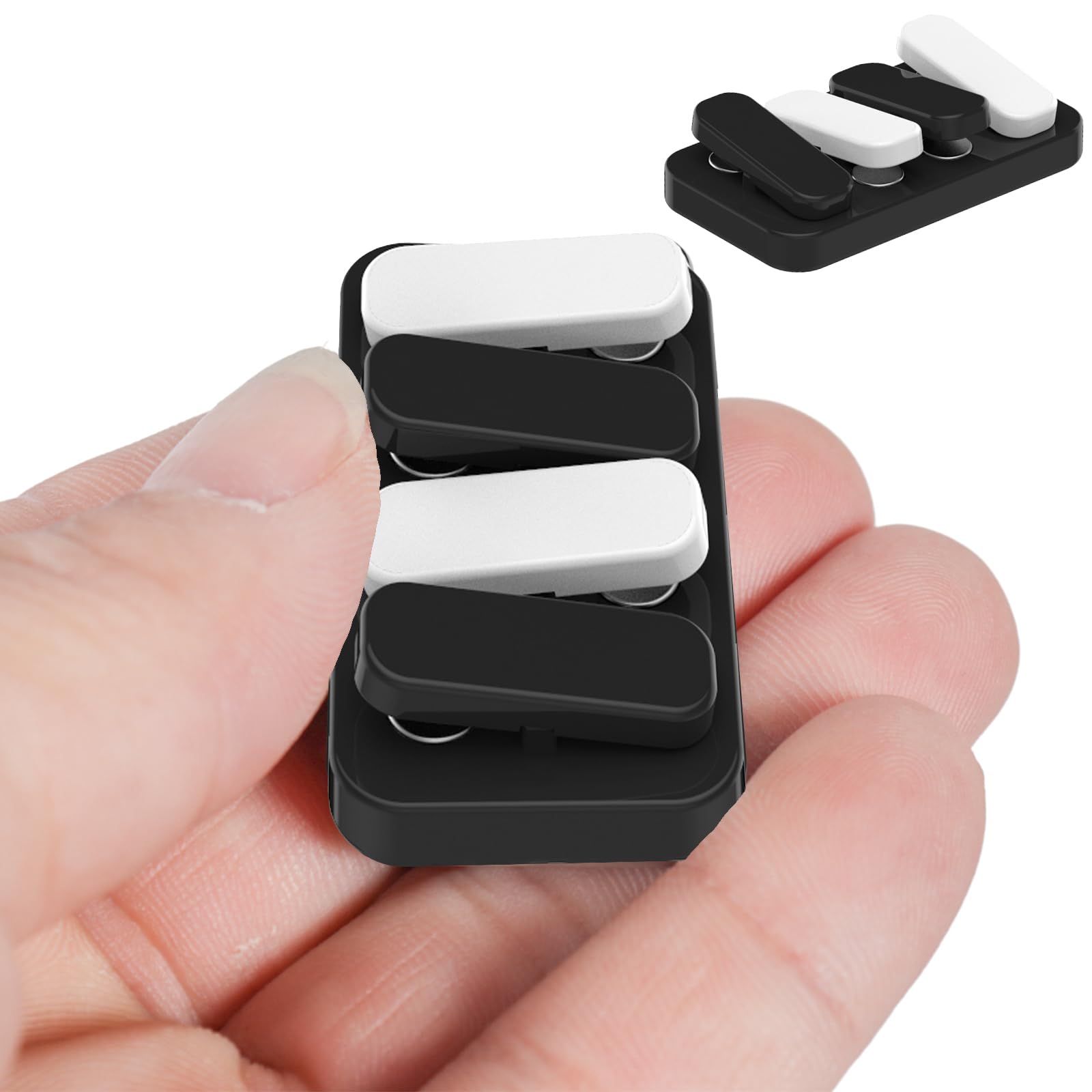 EDC Fidget Slider Métal Silencieux – Jouet Anti-Stress Adulte, Gadget Occupe Main Concentré, Design Moderne Pour Bureau Et Déplacements