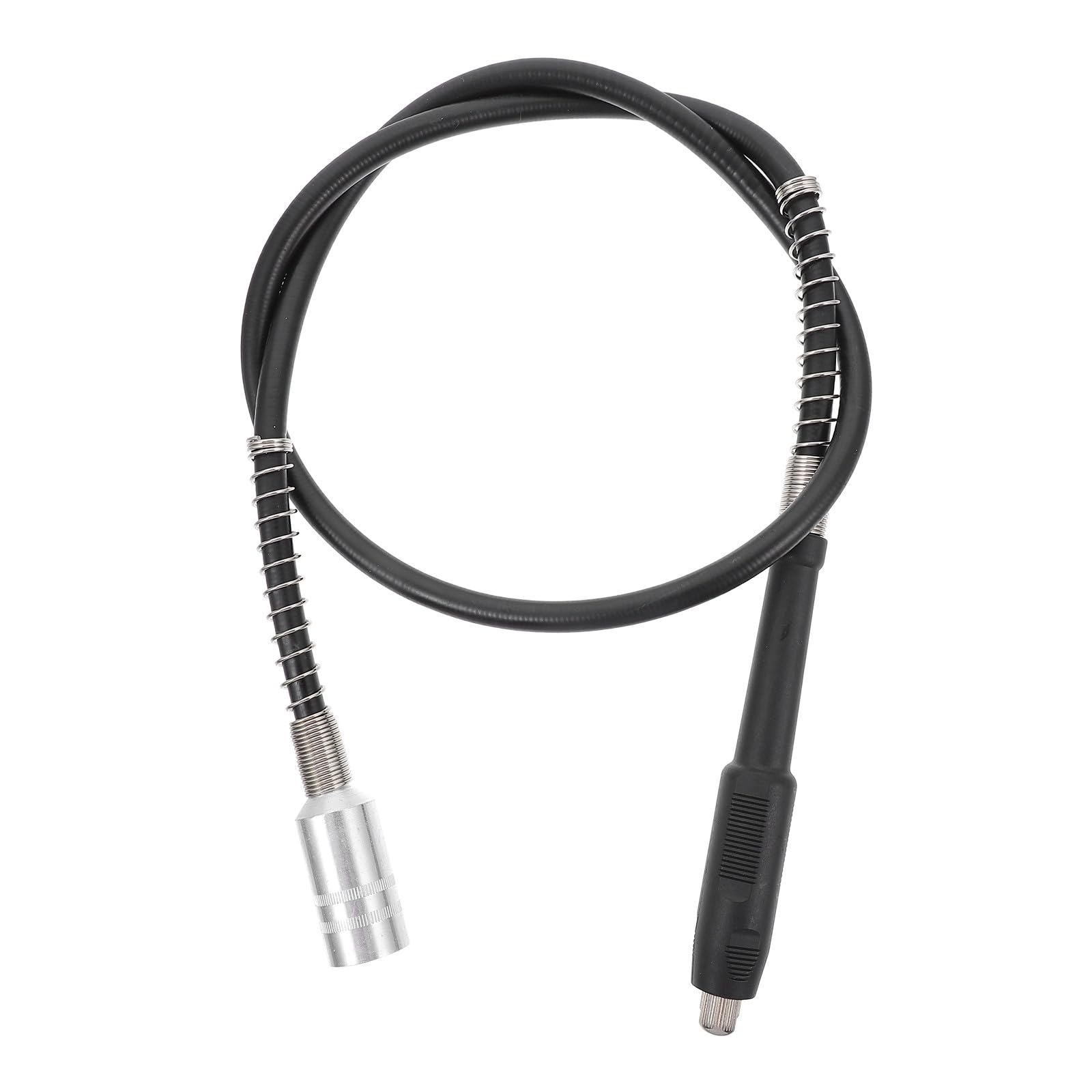 Eje flexible de goma negro para herramientas rotativas de grabado y perforación precisa