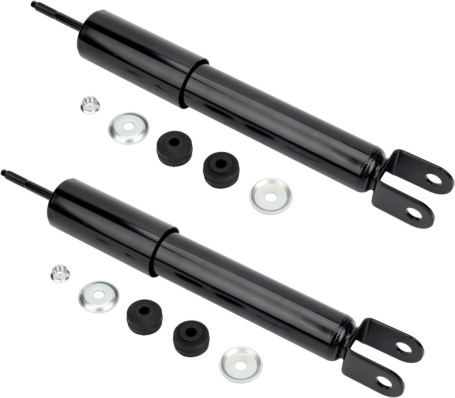 Front Shock Absorbers Compatible with Chevy Silverado 1500 GMC Sierra 4WD 1999-2006; Yukon XL Tahoe Avalanche Suburban Shock Struts