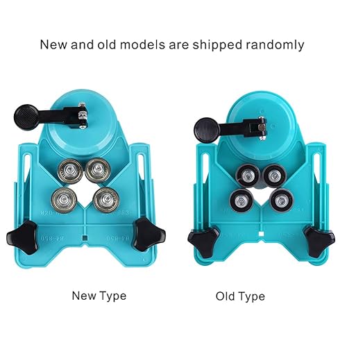 Miniatura 7 de Broca de taladro perforadora perforadora Sierra Jig 4Mm-80Mm Punzón ajustable Punzón Localizador Agujero Sierra Jig Accesorio con Ventosa Base de