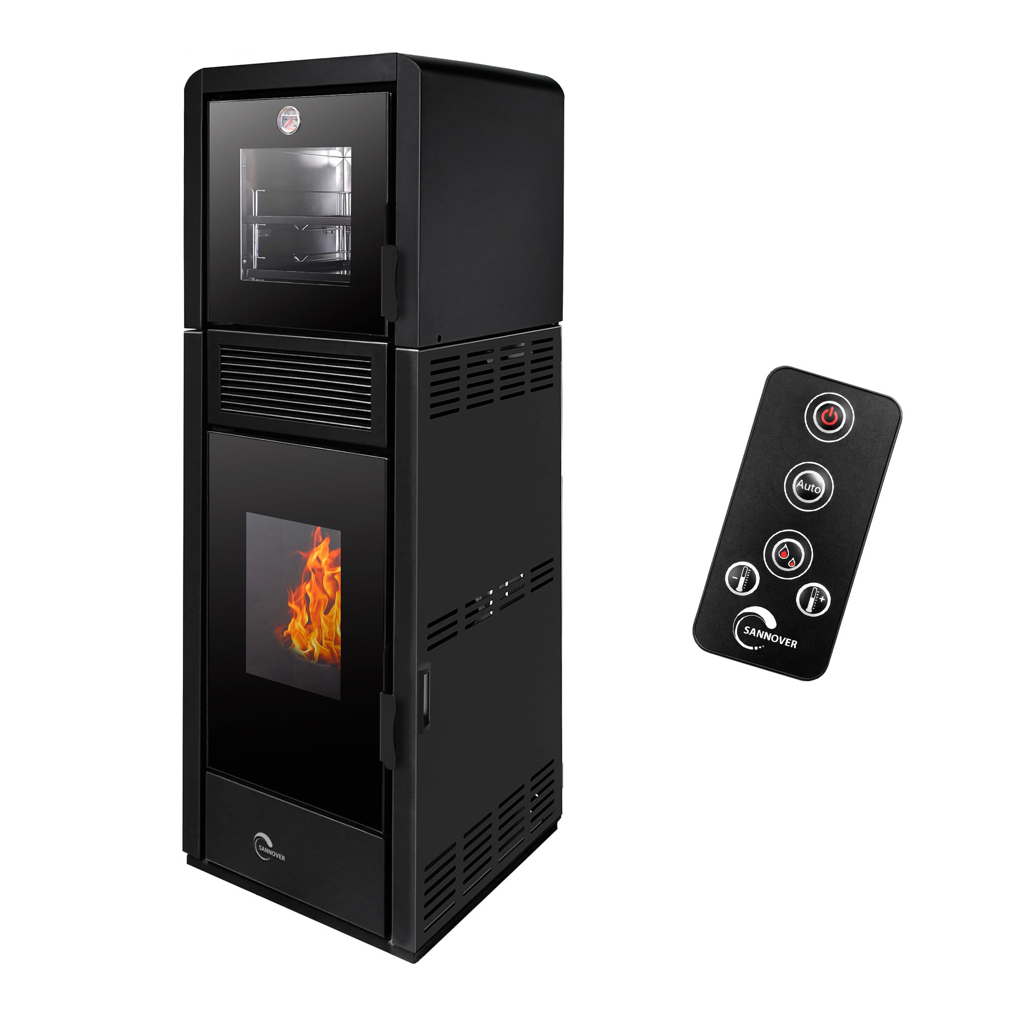 Stufa a pellet impermeabile con forno Ardoria 13 kW Sannover