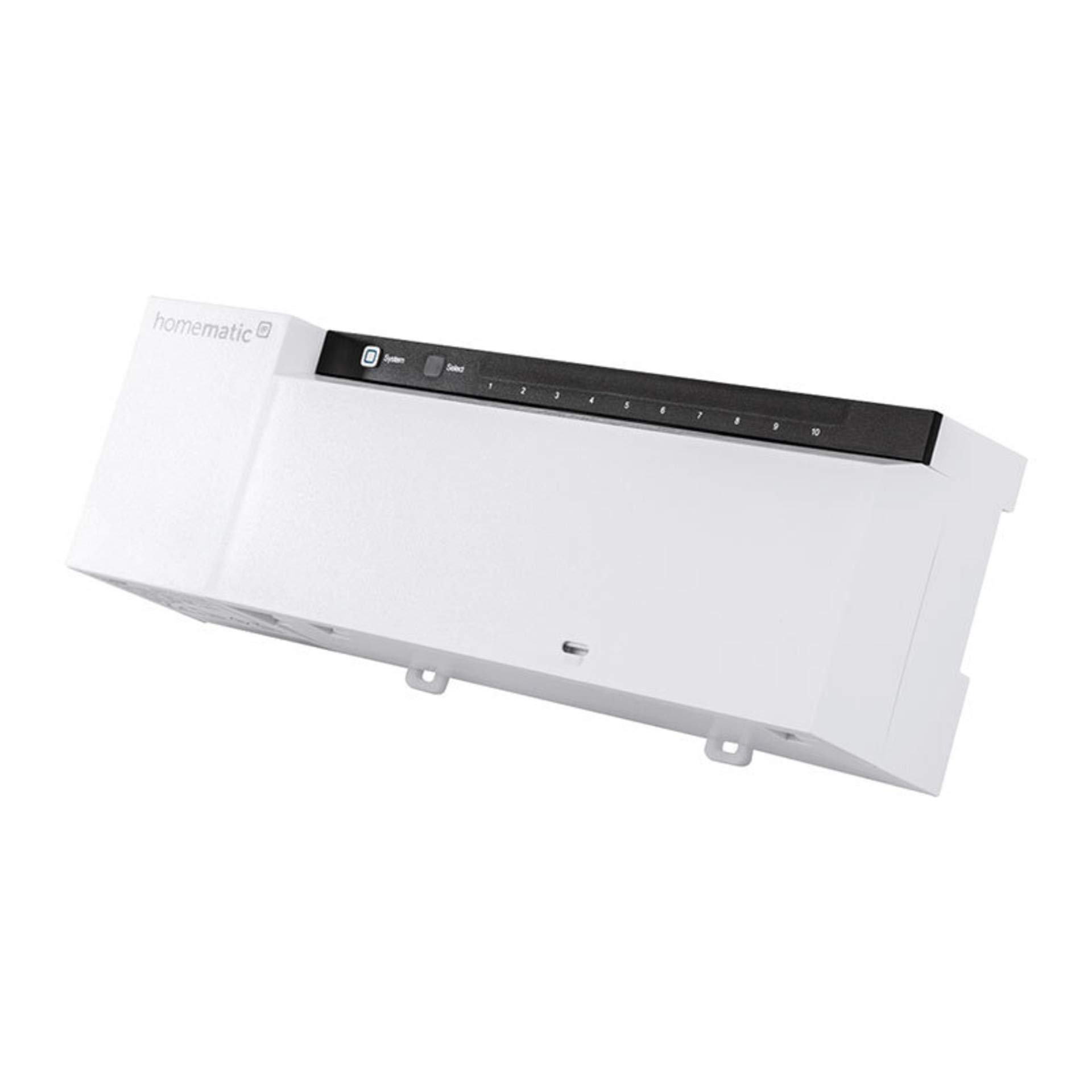Homematic IP Fußbodenheizungscontroller – 10 Kanäle, 230 V, Smart Home, Digitale Steuerung Fußbodenheizung mit oder ohne App, Energie sparen, 142981A0