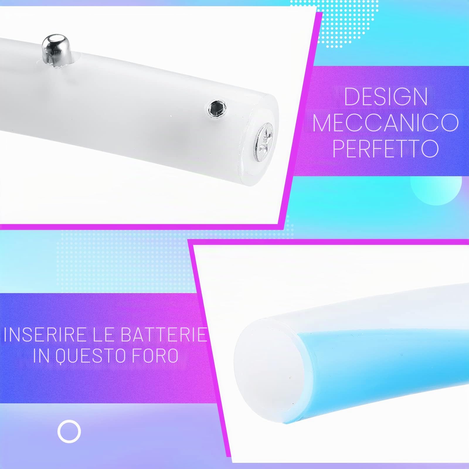 Jerify Confezione da 4 cerchi con luci LED per bambini, adulti, bambini, luci incandescenti, per fitness, fitness, 10 colori cangianti, per bambini, danza, fitness scuro
