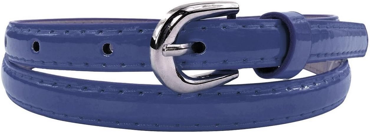 Belle Donne Thin Belts For Women with Silver Buckle for Dress n Jeans, Skinny Belt Womens Trendy Cinturones Para Mujer - Image 2