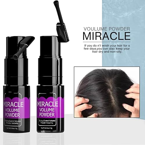 Miniatura 9 de Polvo de volumen para el cabello de 028oz mantiene el cabello suave y esponjoso todo el día sin ensuciar polvo polvo de levantamiento de raíces del