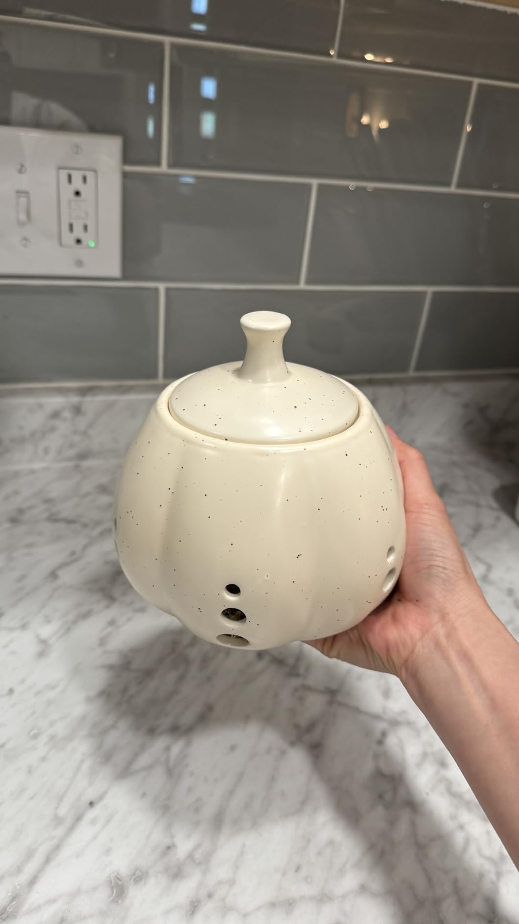 BosilunLife Garlic Keeper Recycled Ceramic Eco-Clay