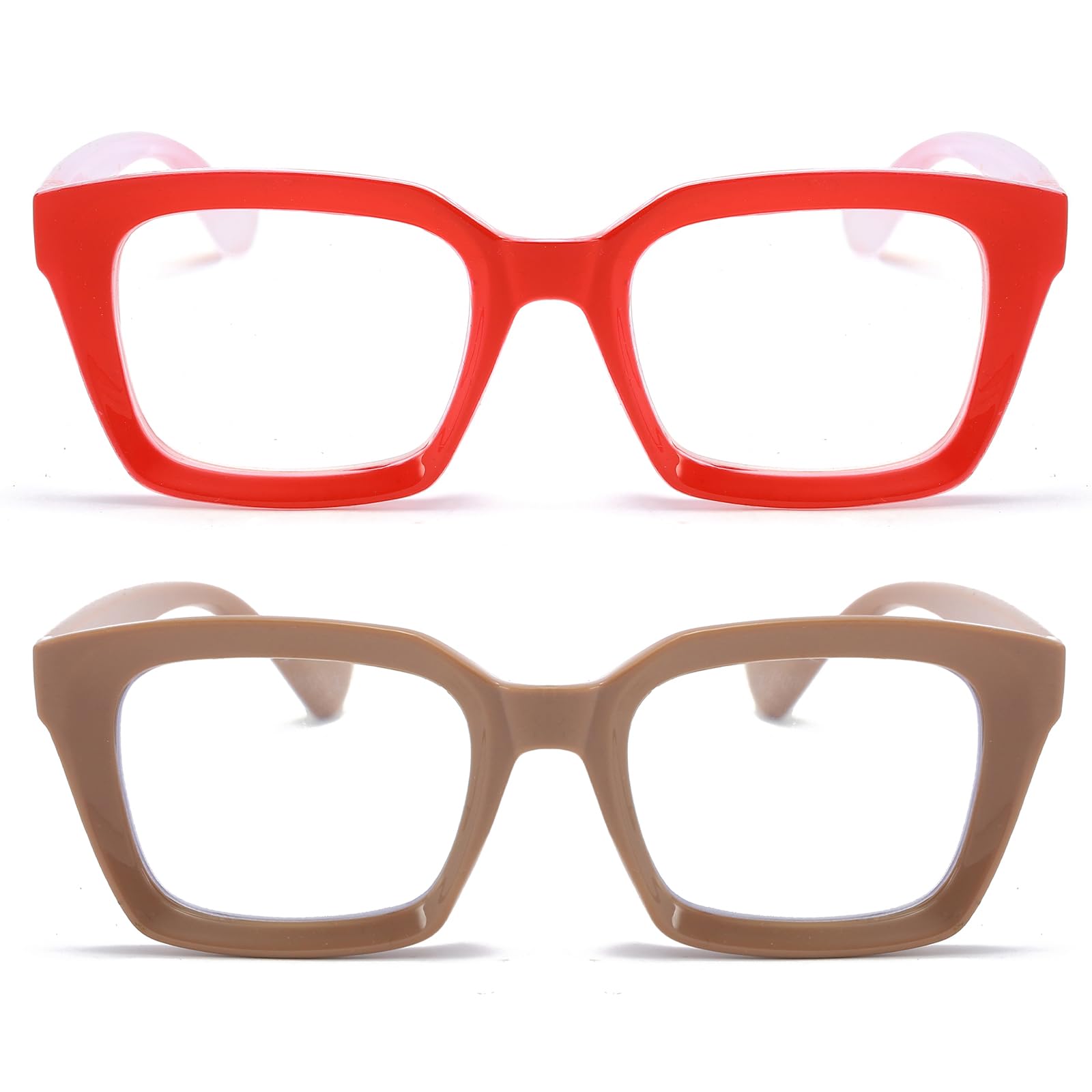 Eyeglass - Juego de 2 gafas de lectura para mujer, estilo retro