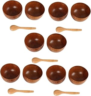 SAFIGLE 5 Conjuntos De Brinquedos Infantis Montessori Brinquedos Para 3 + Anos De Idade Brinquedos Montessori Para 2 + Anos De Idade Tigelas De Madeira Decoração Brinquedos Pré-Escolares