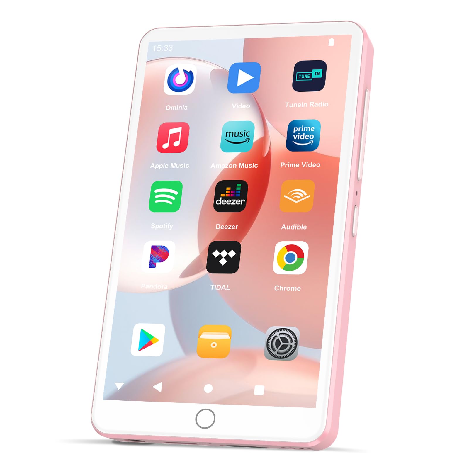 Android 13 MP3 Player with Bluetooth and WiFi MP3 MP4 Players with 4 Touchscreen and Speaker 3GB RAM
