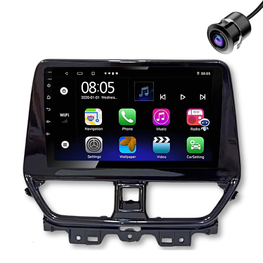 Modorwy Maruti FRONX 9inch 1280P HD IPS Car Android Display with Gorilla Glass | Double Din Car Stereo | Android 12 | 2GBRAM/32GBROM Multimedia Player with AHD Camera, Dashboard Frame & Socket (B0DBQ3T66H) Amazon Price History, Amazon Price Tracker