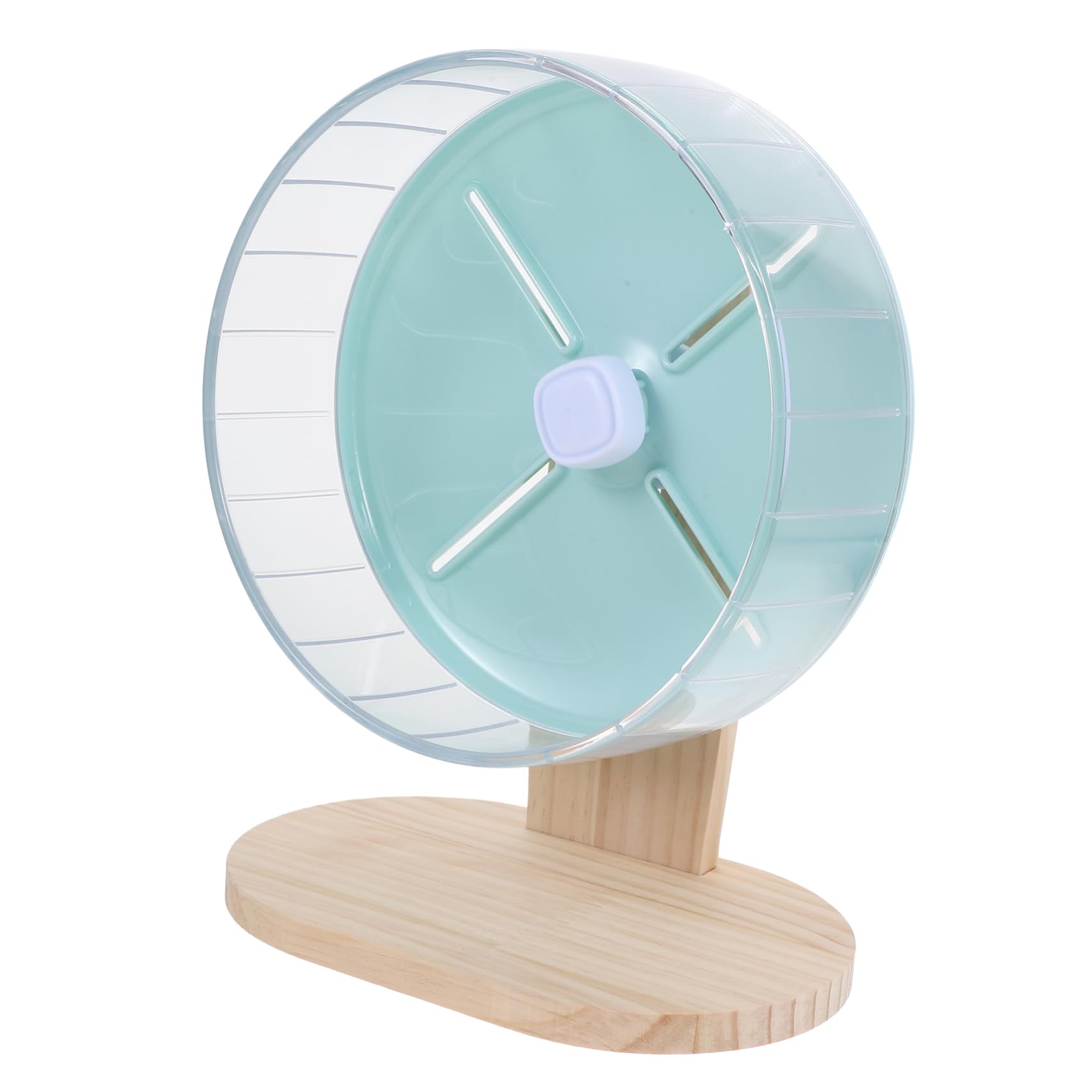 Hohopeti 1ensemble Roue De Hamster Silencieuse avec Support Accessoire pour Rongeurs Chinchillas Et Jouet pour Petits Animaux