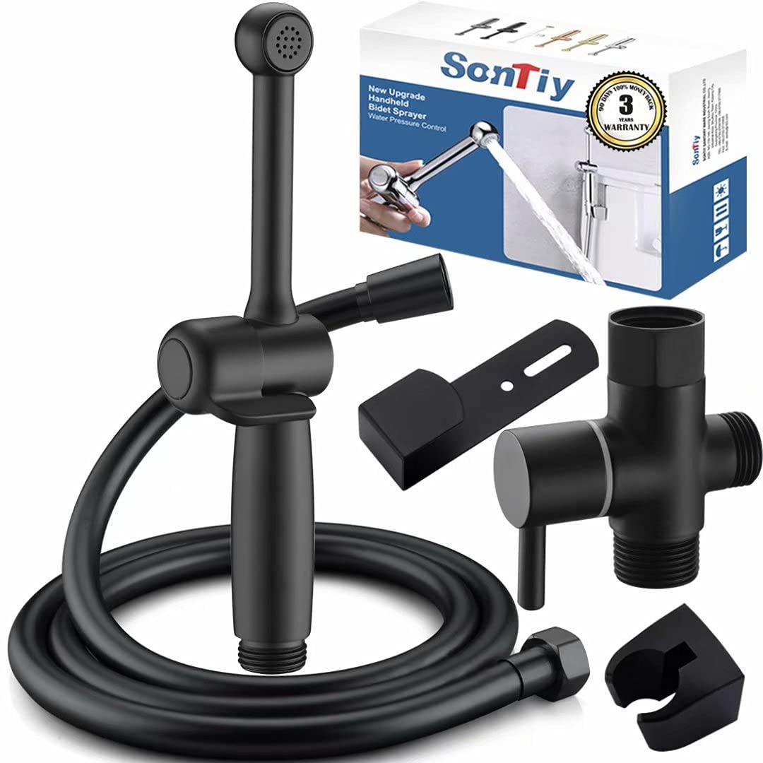 Buy Handheld Bidet Sprayer for Toilet with 1/2" & 3/8" TValve No