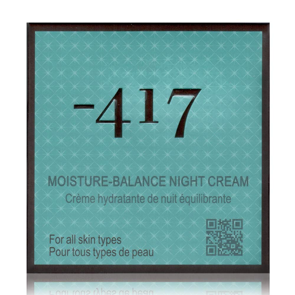 Crema da notte idratante equilibrante di -417– Prezioso complesso minerale 50 ml – Minerali del Mar Morto Infinite Motion Collection