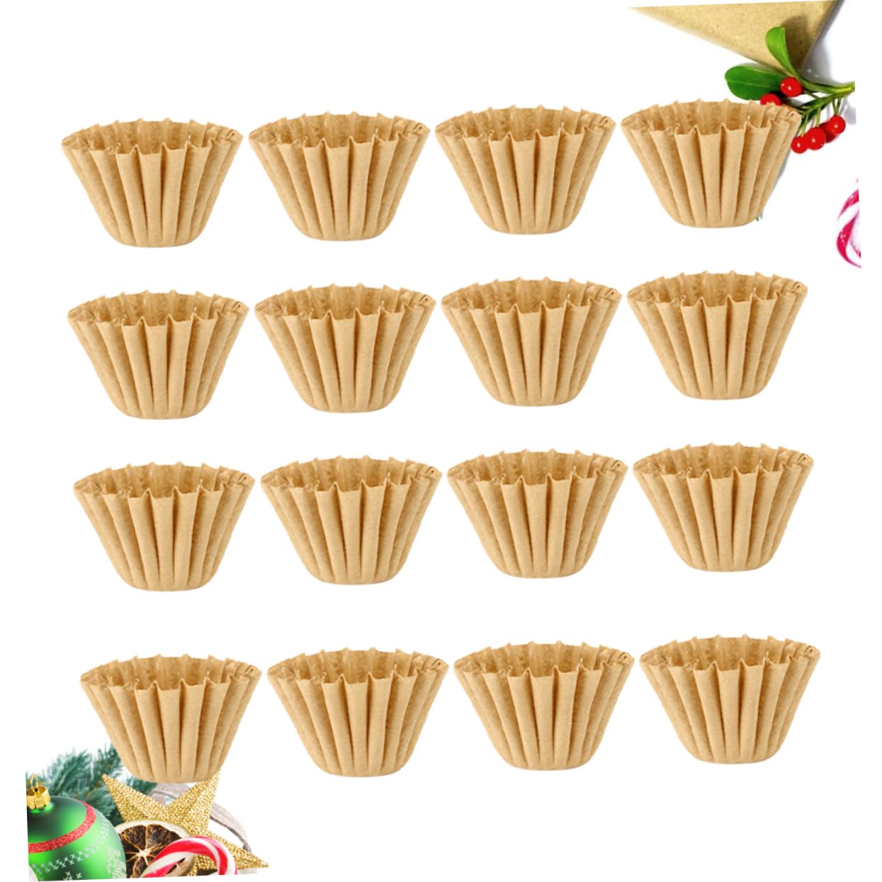 TOPBATHY 3 Juegos De Filtros De Papel Para Cafeteras De Goteo Manual Con Forma De Pastel Resistentes A Fugas Para Cafeteras De 1 A 2 Tazas (50 Unidades)