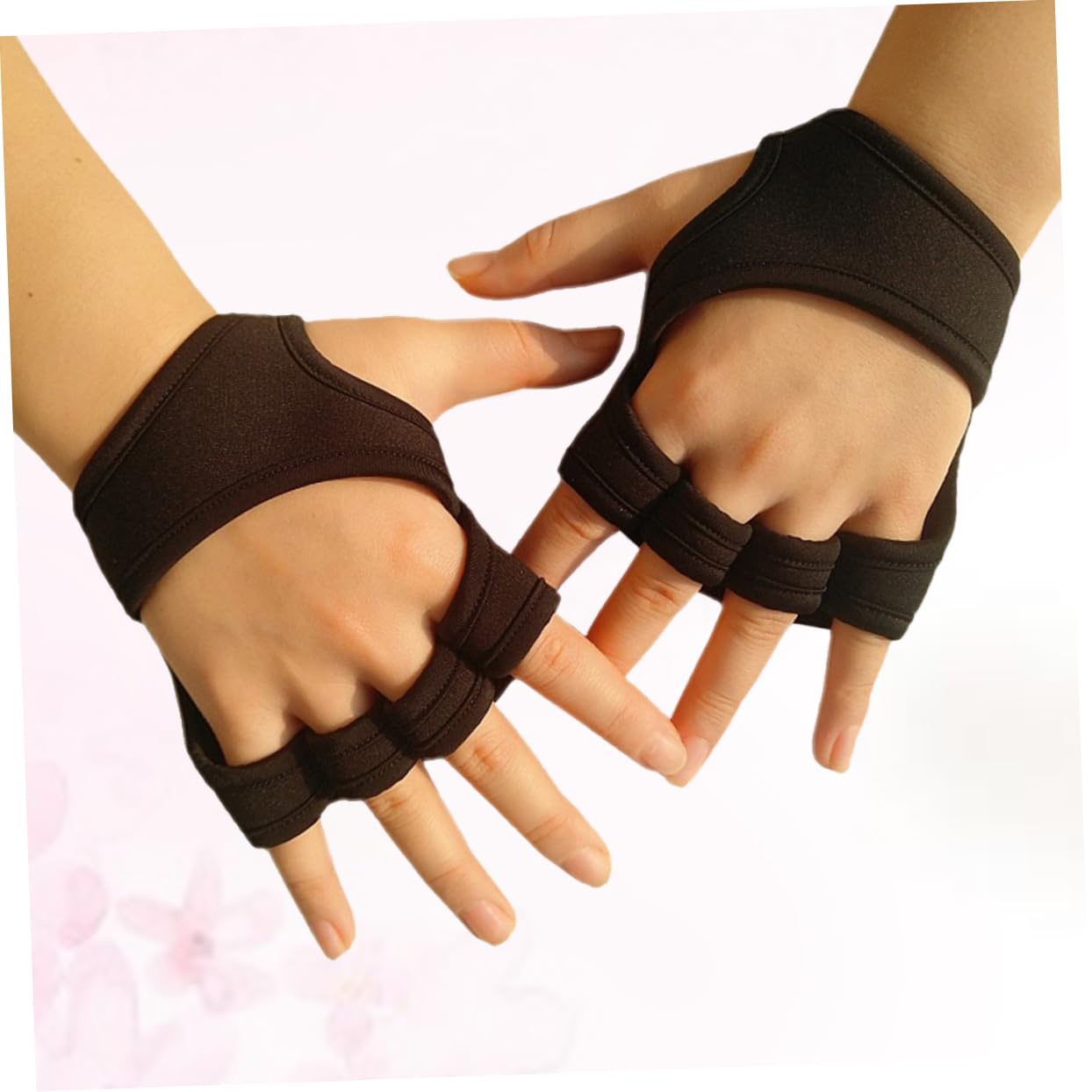 Yardwe 3 Pezzi Guanti Per Sollevamento Pesi Guanti Per Sollevamento Pesi Guanti Da Donna Guanti Mezze Dita Guanto Da Allenamento Guanti Da Uomo Guanti Antiscivolo Guanti Con Cinturino Da