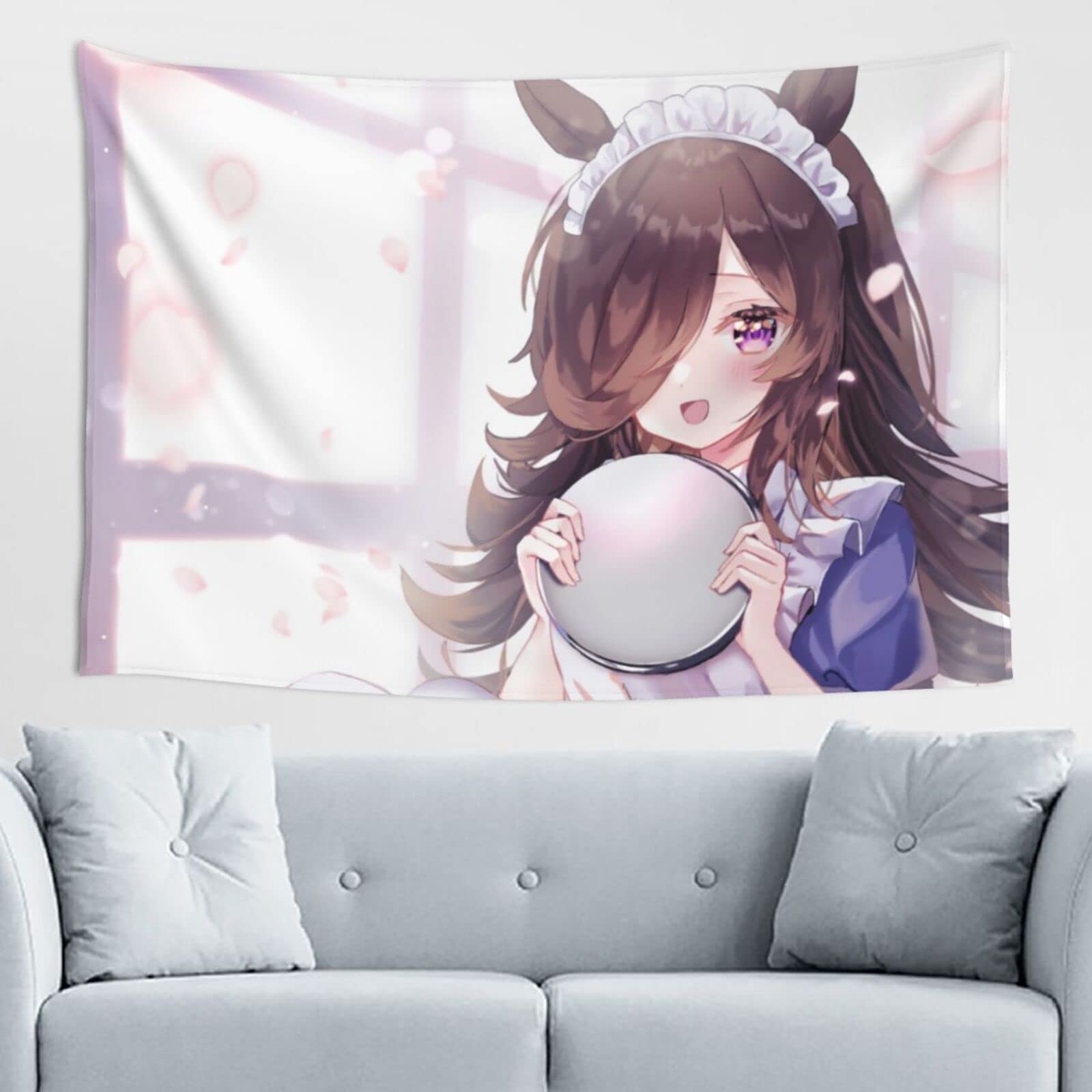 Amazon.co.jp: タペストリー ウマ娘 プリティーダービー ，ライス