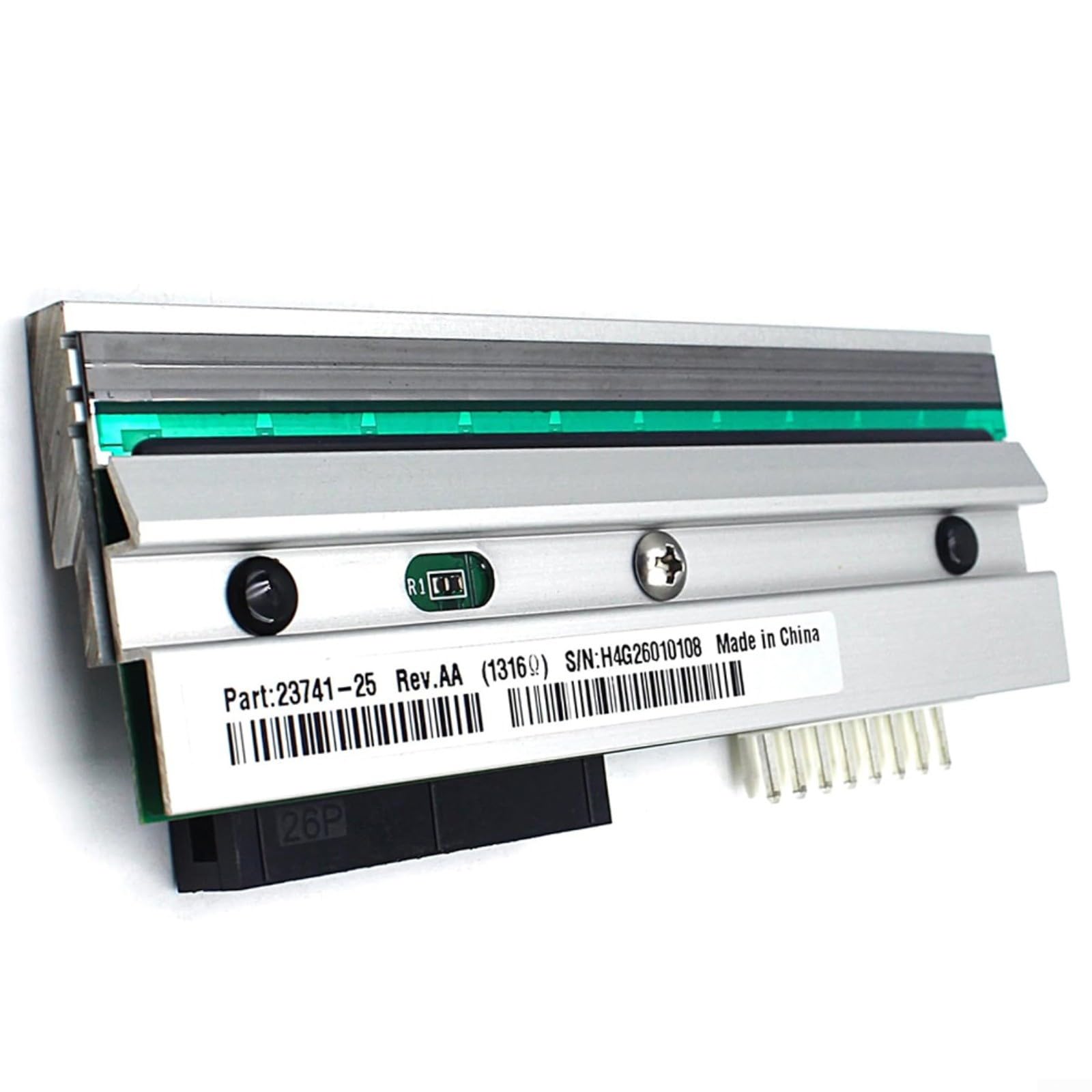 Ersatz-Thermodruckkopf für Zebra 110Xi4 110XiIV, 203dpi, Teil P1004230, Hochauflösender Niedertemperaturdruck für Bürogeräte