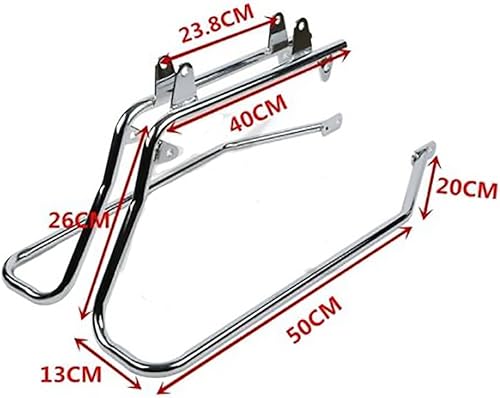 Miniatura 8 de Soportes de conversión de alforjas para Harley Heritage Softail 1986-2017