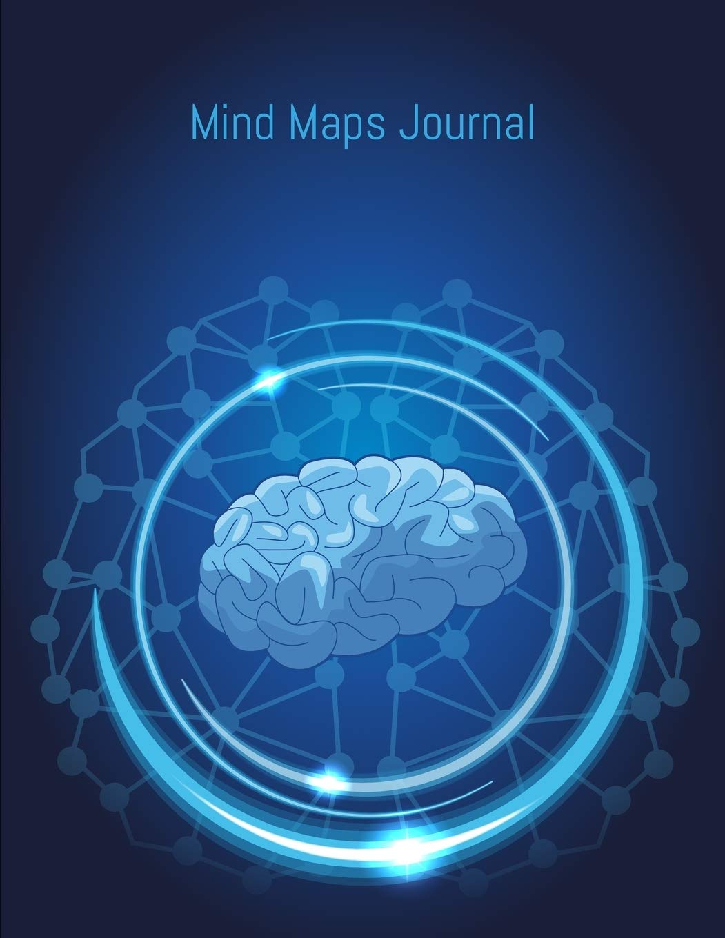 Mind Maps Journal: Blank Mind Map Book,Brainstorm Notebook Help You Organize Your Thoughts & Take Notes 100 Pages