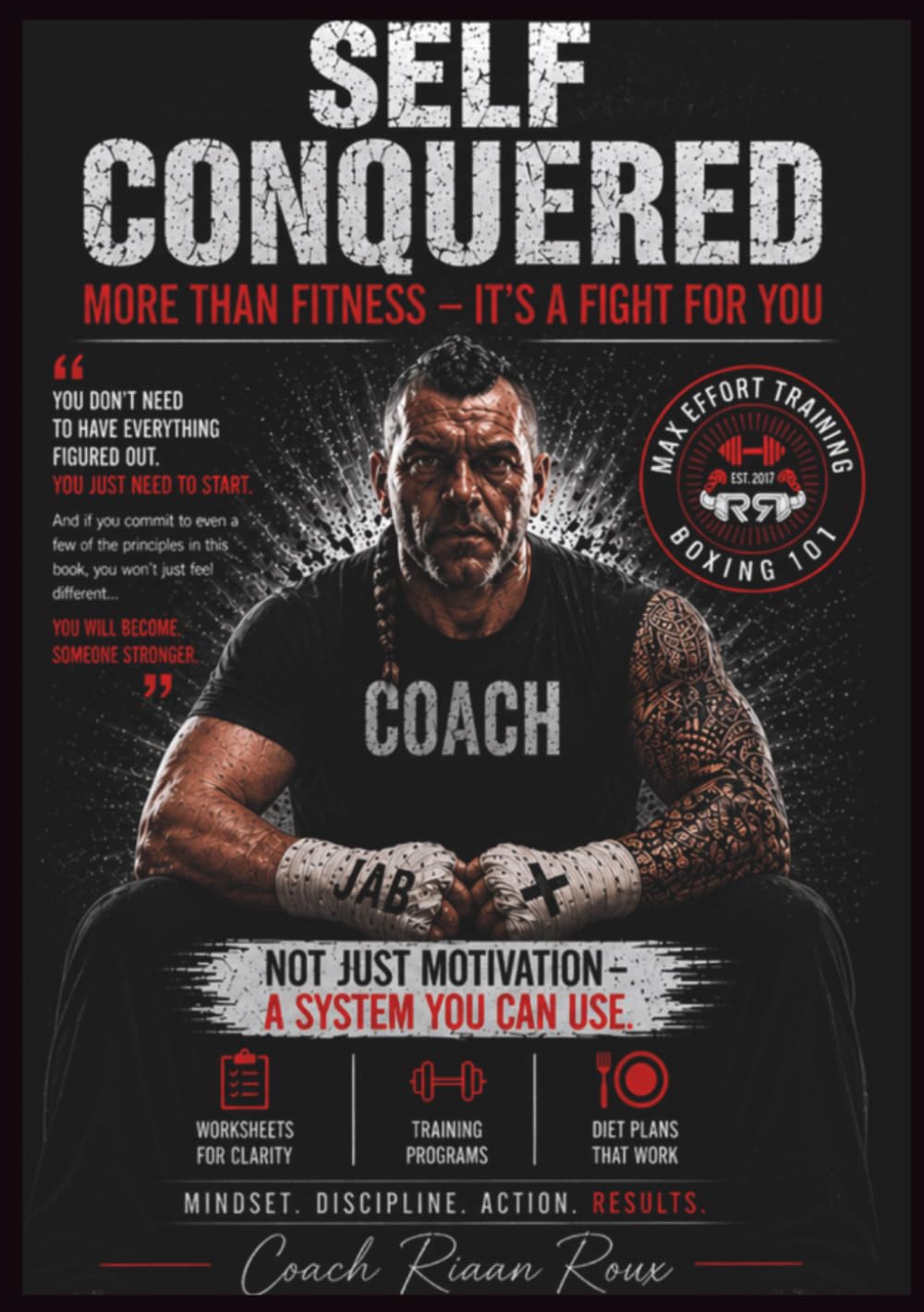 SELF CONQUERED: A Practical System to Build Discipline, Take Control, and Start Again